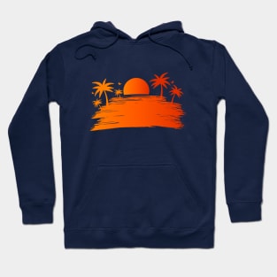 Twilight Summer Beach Corona Covid Hoodie